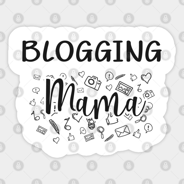 Blogging Mama Sticker by KC Happy Shop